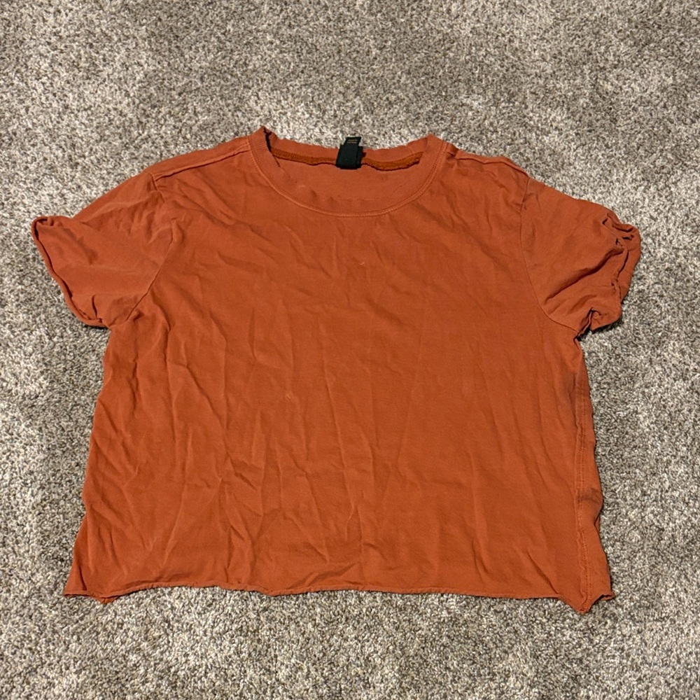 Wild Fable Rust Short Sleeve Tee